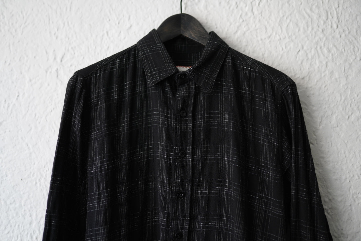 19AW SES06 “EVOLUTION” コットンリネンシャツ / Geoffrey.B.Small(ジェフリービースモール)