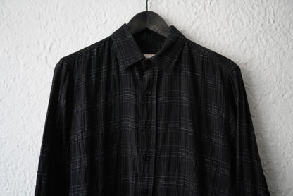 19AW SES06 “EVOLUTION” コットンリネンシャツ / Geoffrey.B.Small(ジェフリービースモール)