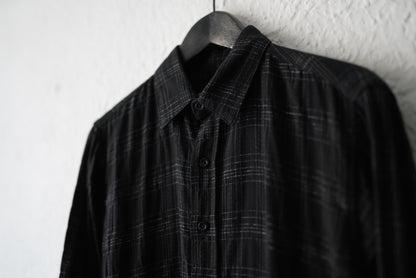 19AW SES06 “EVOLUTION” コットンリネンシャツ / Geoffrey.B.Small(ジェフリービースモール)