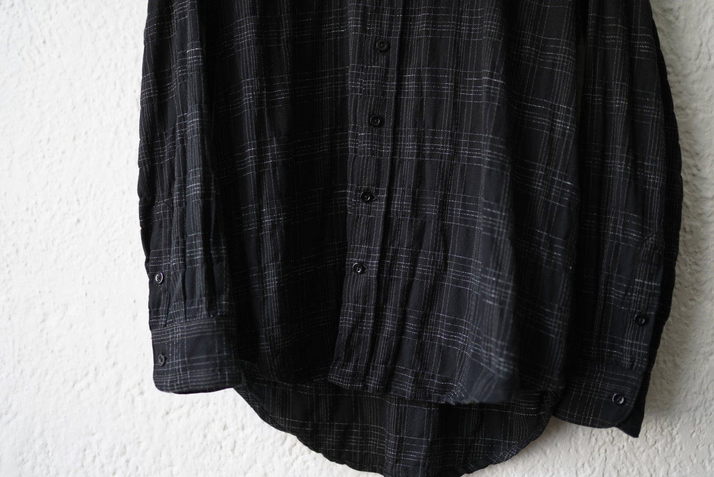 19AW SES06 “EVOLUTION” コットンリネンシャツ / Geoffrey.B.Small(ジェフリービースモール)