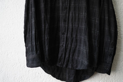 19AW SES06 “EVOLUTION” コットンリネンシャツ / Geoffrey.B.Small(ジェフリービースモール)