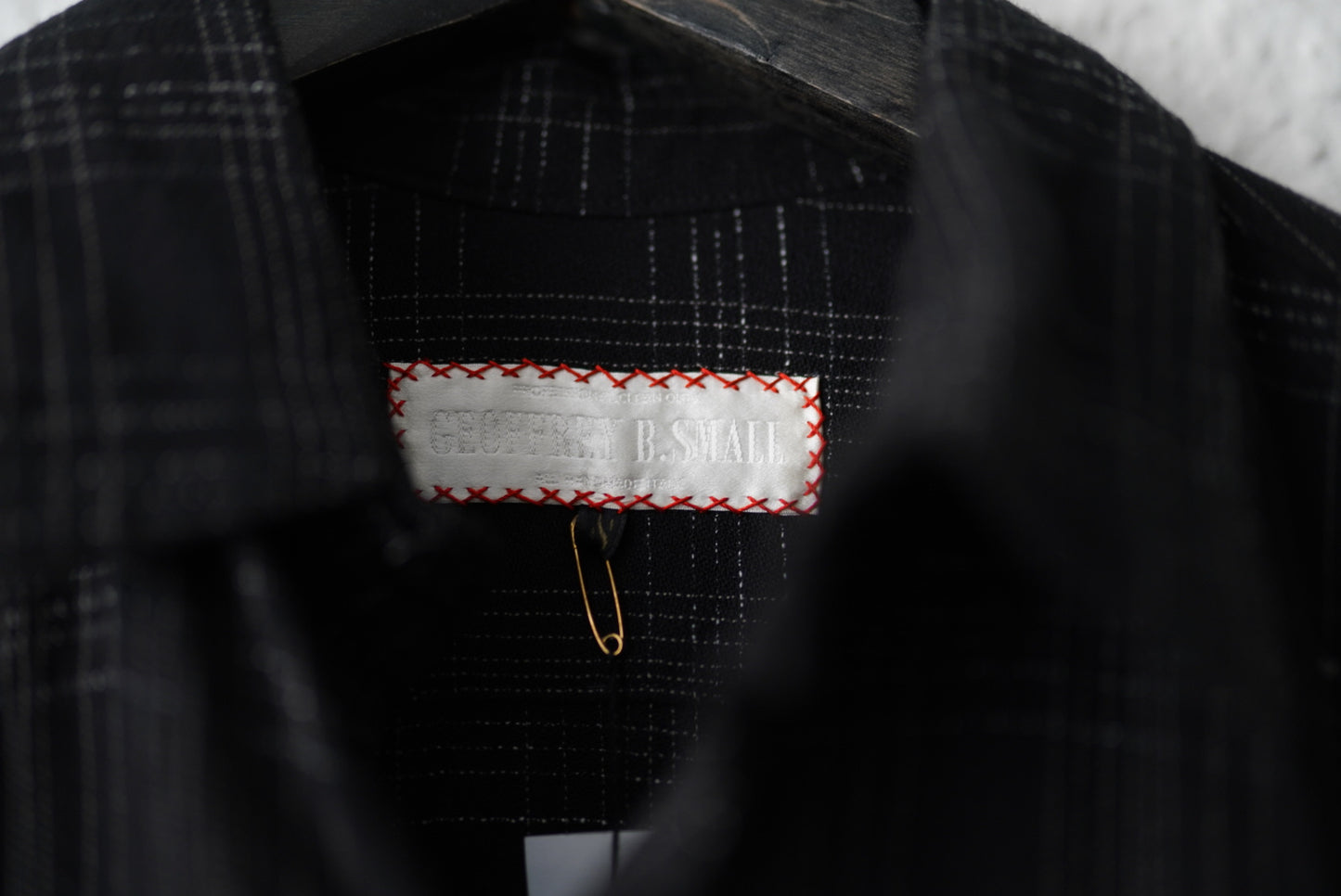 19AW SES06 “EVOLUTION” コットンリネンシャツ / Geoffrey.B.Small(ジェフリービースモール)