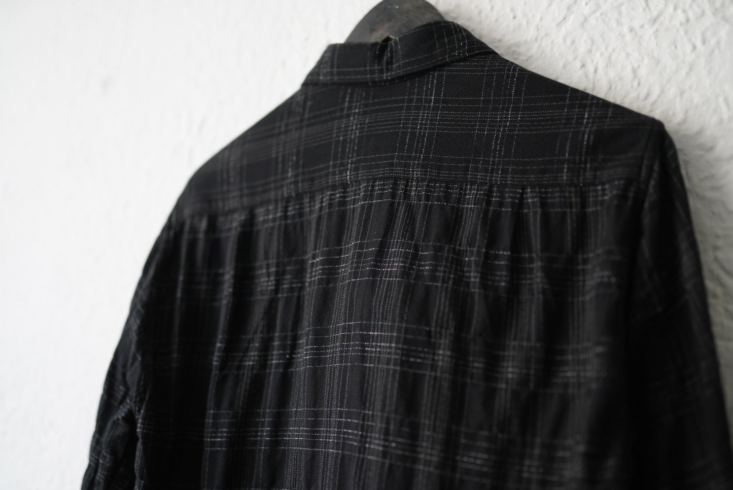 19AW SES06 “EVOLUTION” コットンリネンシャツ / Geoffrey.B.Small(ジェフリービースモール)