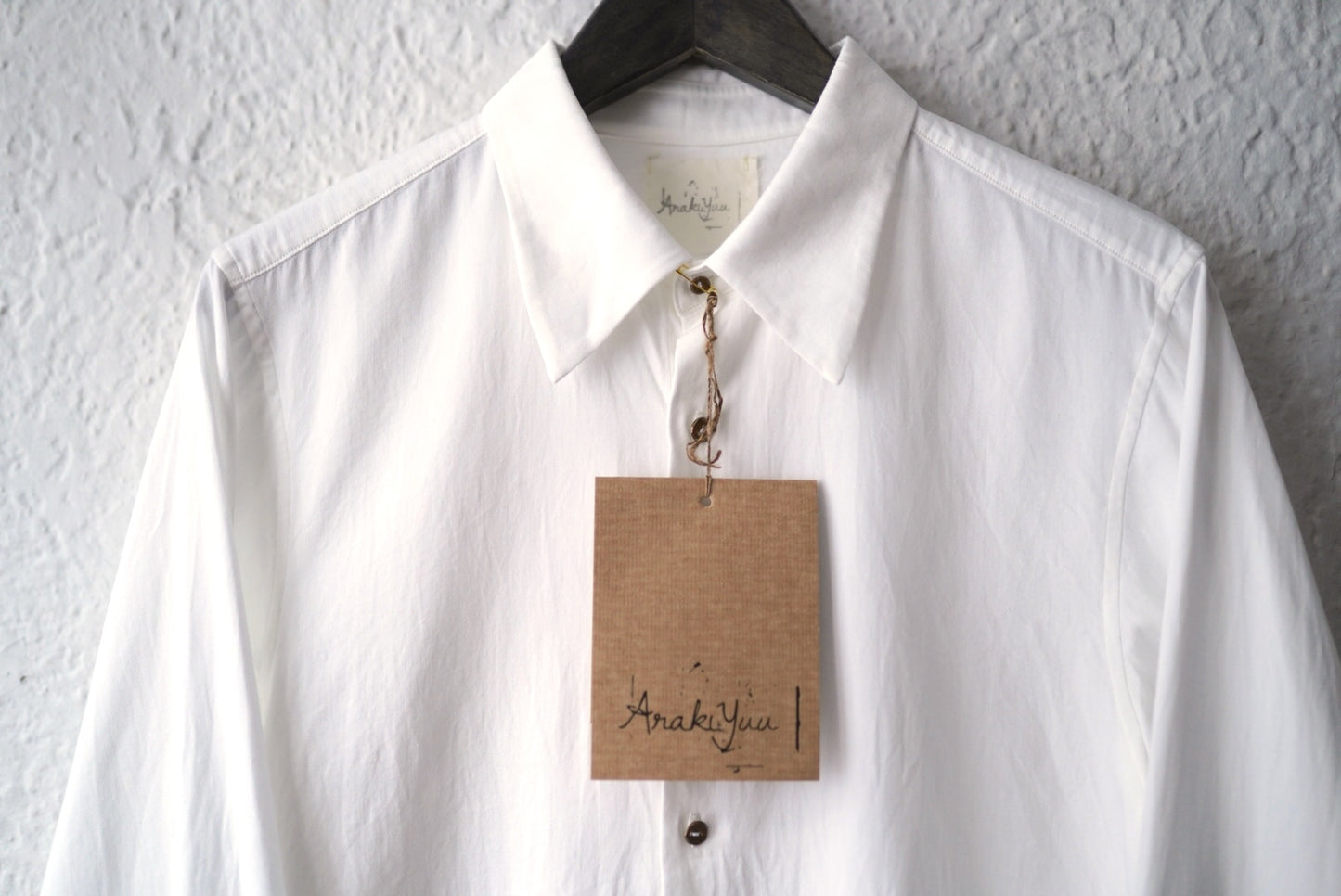 25AW New Classic Shirts スビンゴールドコットンクラシックシャツ / Araki Yuu(アラキユウ)