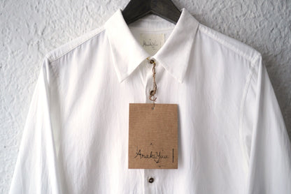 25AW New Classic Shirts スビンゴールドコットンクラシックシャツ / Araki Yuu(アラキユウ)