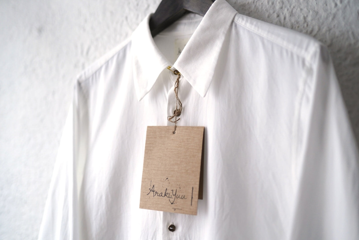 25AW New Classic Shirts スビンゴールドコットンクラシックシャツ / Araki Yuu(アラキユウ)