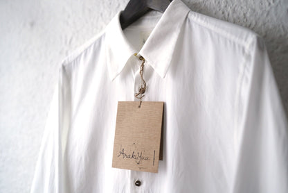 25AW New Classic Shirts スビンゴールドコットンクラシックシャツ / Araki Yuu(アラキユウ)