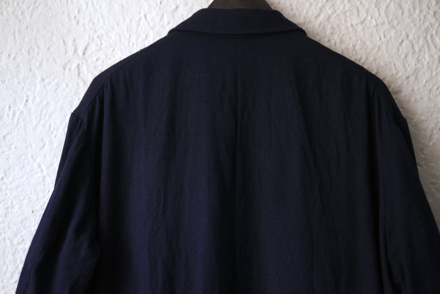 25AW COAT009 ATELIER COAT リネンカシミヤアトリエチェスターコート / calmlence(カームレンス)