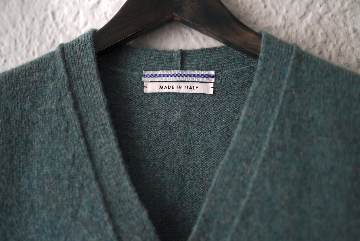 SHETLAND GILET ウールニットベストカーディガンセーター / Cristaseya(クリスタセヤ)