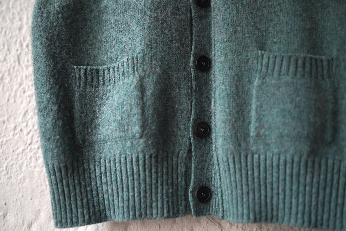 SHETLAND GILET ウールニットベストカーディガンセーター / Cristaseya(クリスタセヤ)