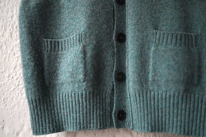SHETLAND GILET ウールニットベストカーディガンセーター / Cristaseya(クリスタセヤ)