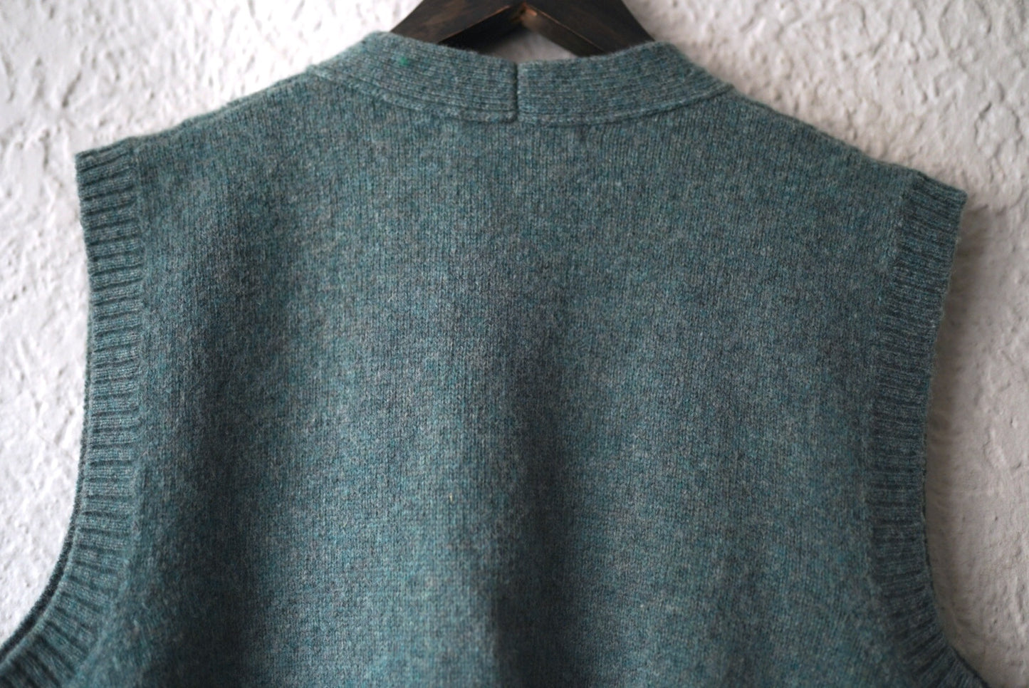 SHETLAND GILET ウールニットベストカーディガンセーター / Cristaseya(クリスタセヤ)