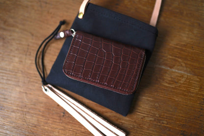 2door card case クロコダイルレザーカードケース / Cornelian Taurus(コーネリアンタウラス)