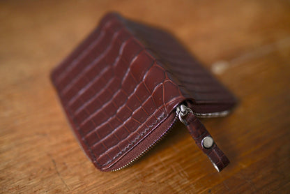 2door card case クロコダイルレザーカードケース / Cornelian Taurus(コーネリアンタウラス)