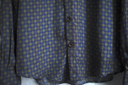 22SS ヴィンテージシルク総柄シャツ / ARCHIVIO J.M.Ribot(アルキヴィオ J.M.リボット)