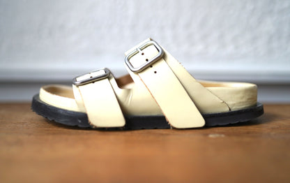 21AW ARIZONA レザーサンダル アイボリー / JIL SANDER(ジルサンダー) BIRKENSTOCK(ビルケンシュトック)