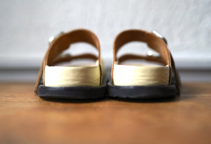 21AW ARIZONA レザーサンダル アイボリー / JIL SANDER(ジルサンダー) BIRKENSTOCK(ビルケンシュトック)