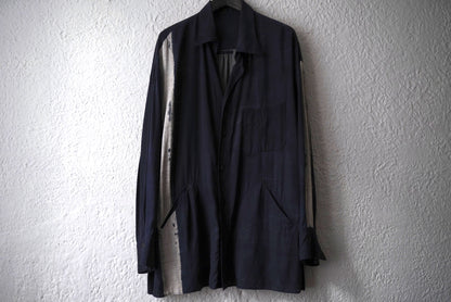 25AW PRE-FALL OVERSIZED SHIRT 総柄シルクシャツ / ZIGGY CHEN(ジギーチェン)