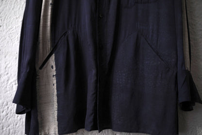 25AW PRE-FALL OVERSIZED SHIRT 総柄シルクシャツ / ZIGGY CHEN(ジギーチェン)