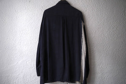 25AW PRE-FALL OVERSIZED SHIRT 総柄シルクシャツ / ZIGGY CHEN(ジギーチェン)