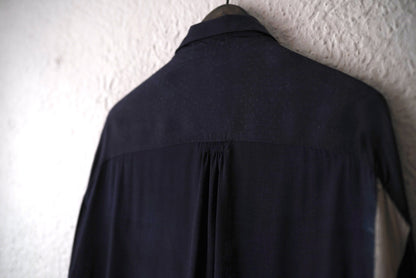 25AW PRE-FALL OVERSIZED SHIRT 総柄シルクシャツ / ZIGGY CHEN(ジギーチェン)