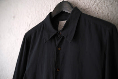 25AW New Classic Shirts Overdyed 後染めスビンゴールドコットンクラシックシャツ / Araki Yuu(アラキユウ)