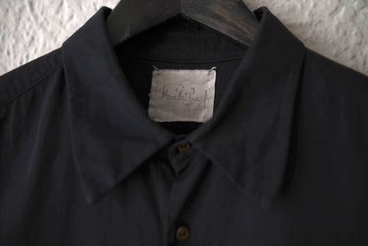 25AW New Classic Shirts Overdyed 後染めスビンゴールドコットンクラシックシャツ / Araki Yuu(アラキユウ)