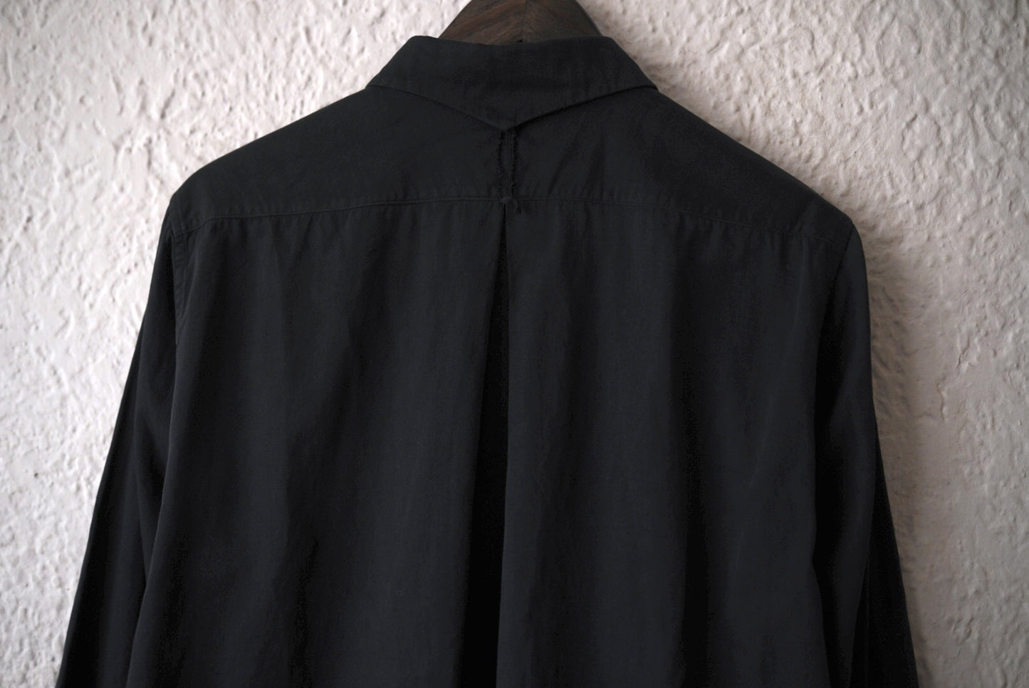 25AW New Classic Shirts Overdyed 後染めスビンゴールドコットンクラシックシャツ / Araki Yuu(アラキユウ)