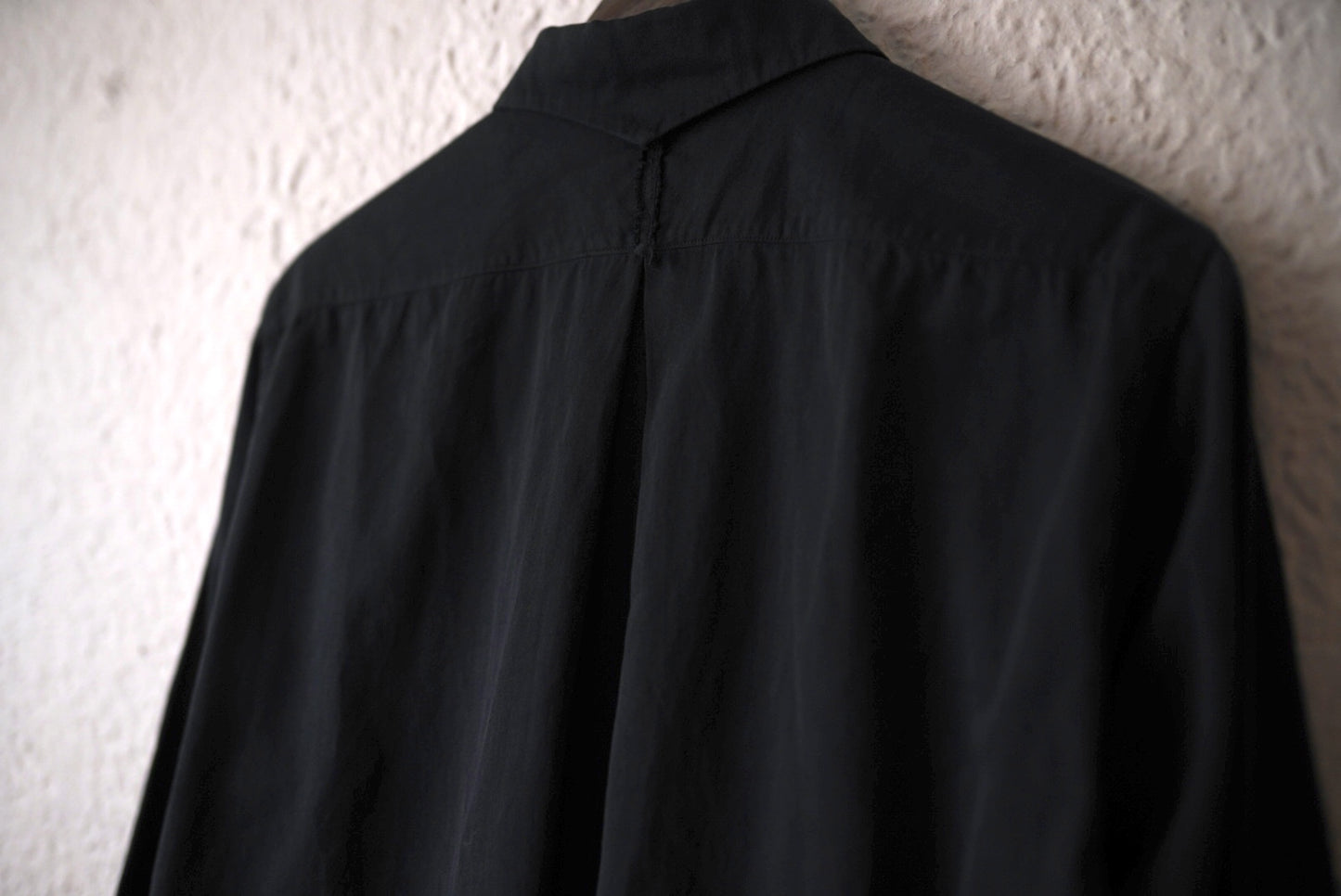 25AW New Classic Shirts Overdyed 後染めスビンゴールドコットンクラシックシャツ / Araki Yuu(アラキユウ)