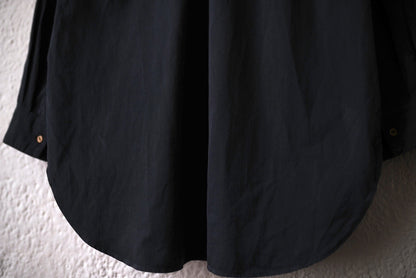 25AW New Classic Shirts Overdyed 後染めスビンゴールドコットンクラシックシャツ / Araki Yuu(アラキユウ)