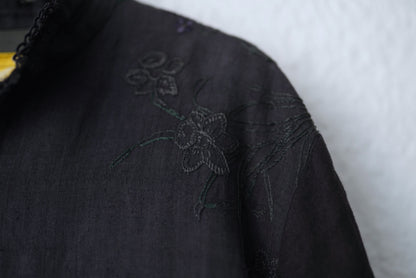 17AW 刺繍リネンブルゾンジャケット / by Walid(バイウォリッド)
