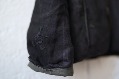 17AW 刺繍リネンブルゾンジャケット / by Walid(バイウォリッド)