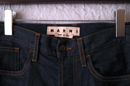 16SS ワイドテーパードデニムパンツ / MARNI(マルニ)