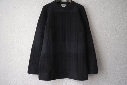 98AW クルーネックニットセーター / Yohji Yamamoto POUR HOMME(ヨウジヤマモトプールオム)