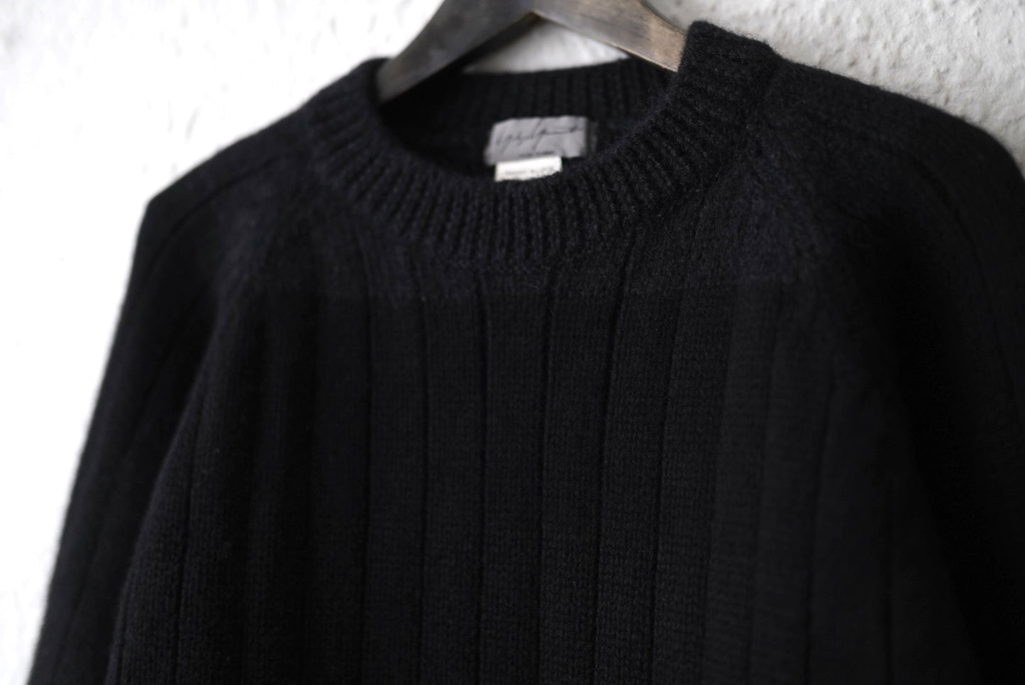 98AW クルーネックニットセーター / Yohji Yamamoto POUR HOMME(ヨウジヤマモトプールオム)