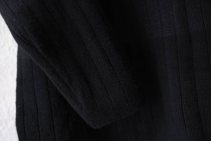 98AW クルーネックニットセーター / Yohji Yamamoto POUR HOMME(ヨウジヤマモトプールオム)