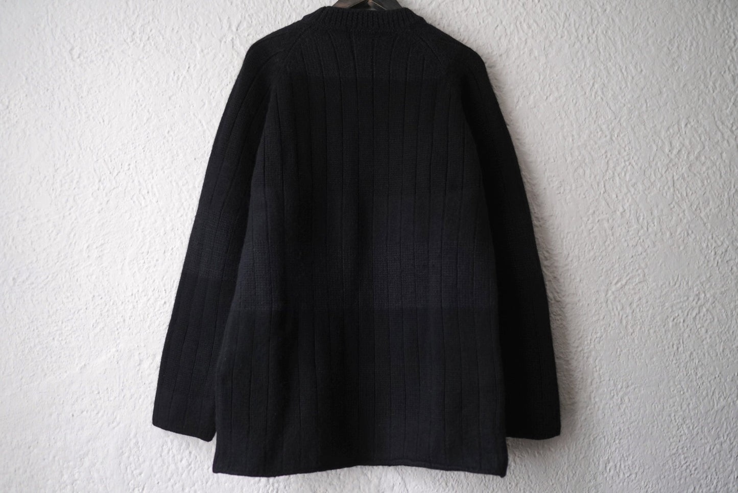 98AW クルーネックニットセーター / Yohji Yamamoto POUR HOMME(ヨウジヤマモトプールオム)