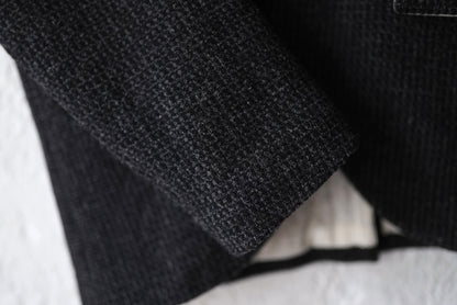 19AW 1B Cut Away Jacket ウールツイード1Bジャケット / Araki Yuu(アラキユウ)