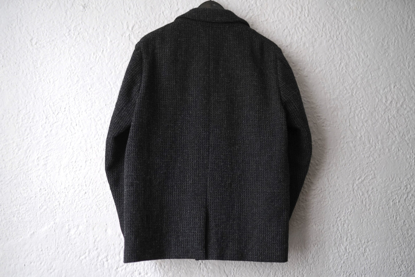 19AW 1B Cut Away Jacket ウールツイード1Bジャケット / Araki Yuu(アラキユウ)