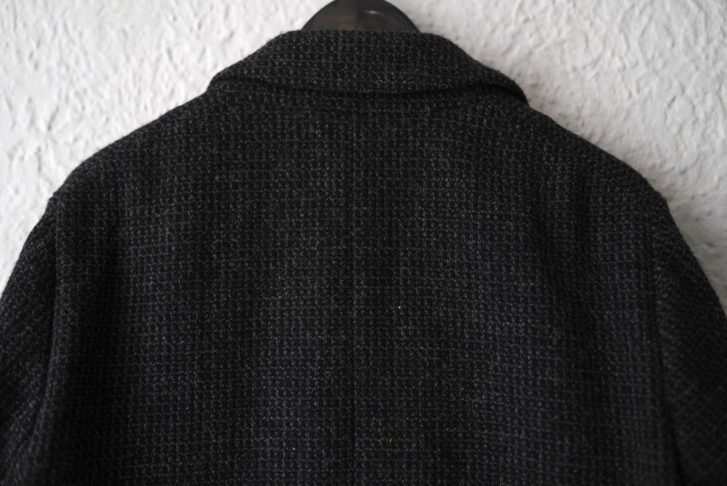 19AW 1B Cut Away Jacket ウールツイード1Bジャケット / Araki Yuu(アラキユウ)