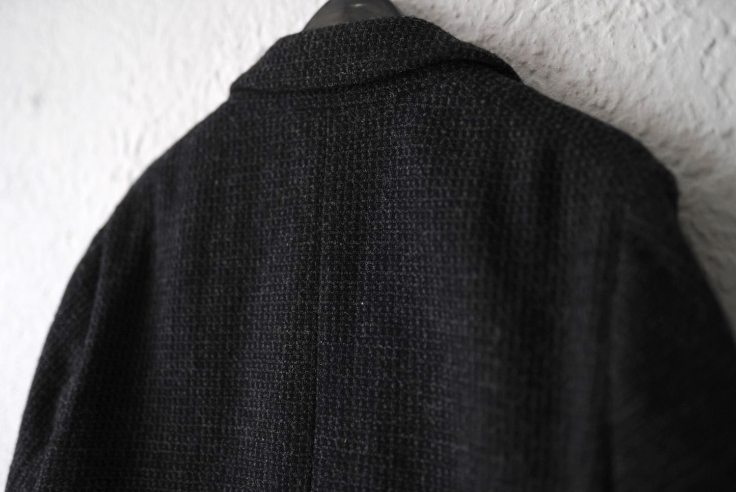 19AW 1B Cut Away Jacket ウールツイード1Bジャケット / Araki Yuu(アラキユウ)