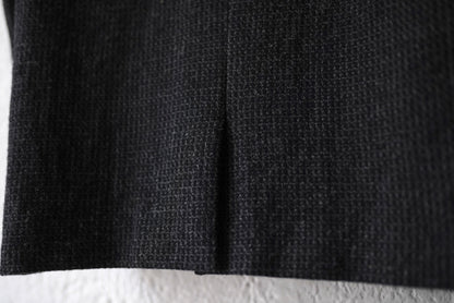 19AW 1B Cut Away Jacket ウールツイード1Bジャケット / Araki Yuu(アラキユウ)