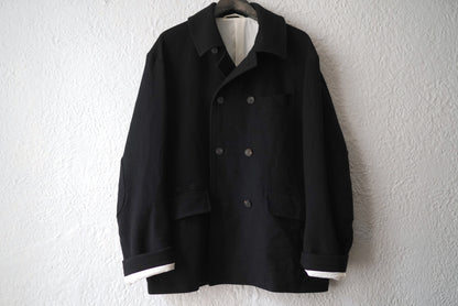 25AW JACKET029 WORKERS JACKET Super180's Wool ダブルワーカーズジャケット / calmlence(カームレンス)
