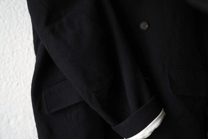 25AW JACKET029 WORKERS JACKET Super180's Wool ダブルワーカーズジャケット / calmlence(カームレンス)