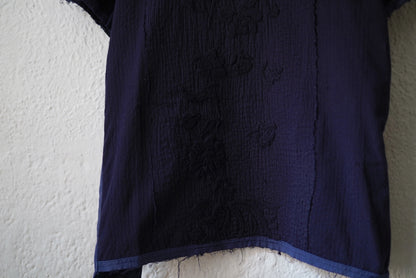 刺繍刺し子Tシャツ / by Walid(バイウォリッド)