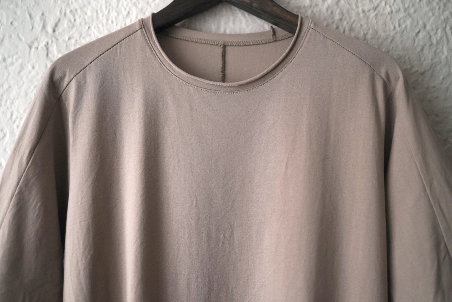 コットンジャージー半袖Tシャツ ライトグレー / ware(ウェアー)