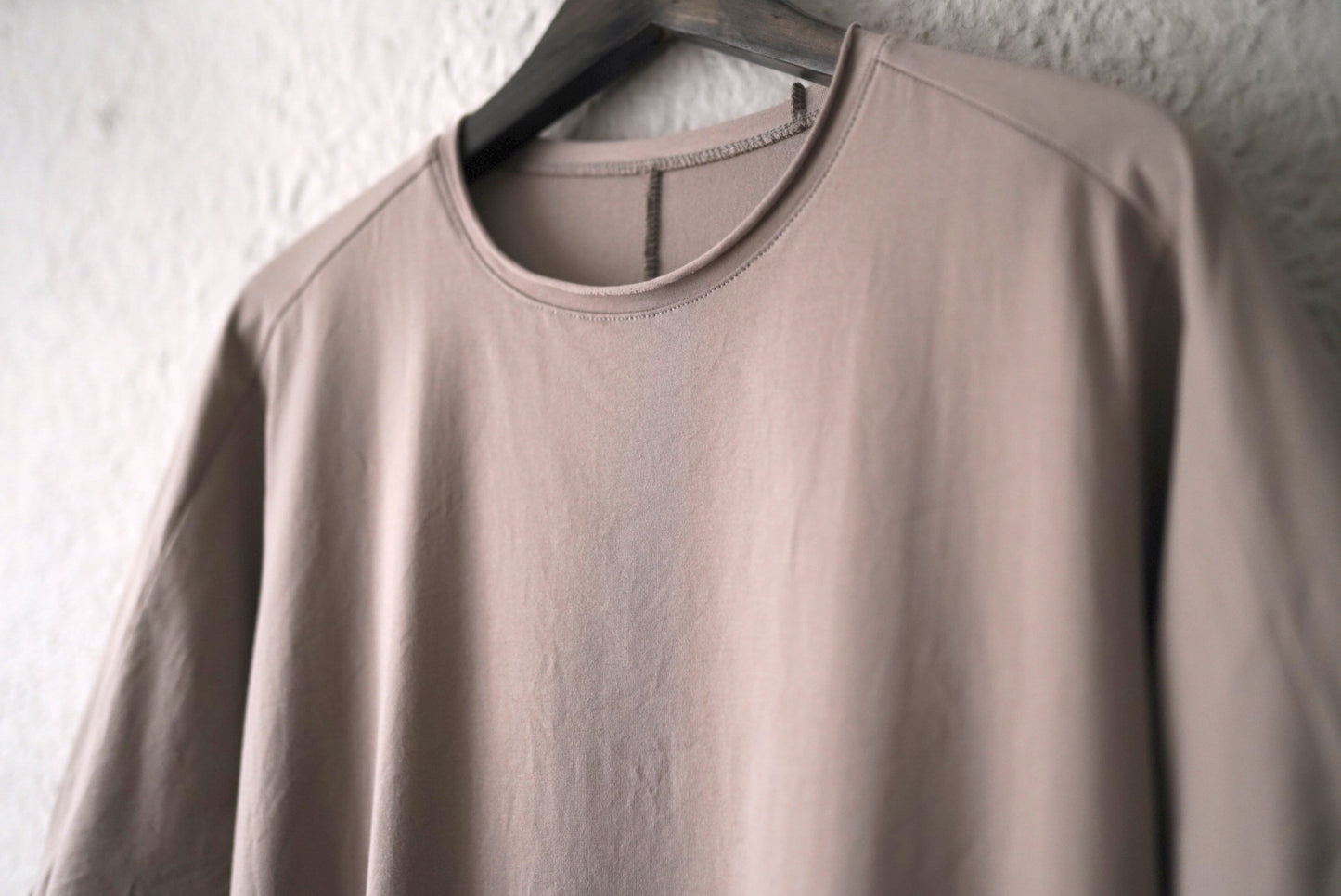 コットンジャージー半袖Tシャツ ライトグレー / ware(ウェアー)