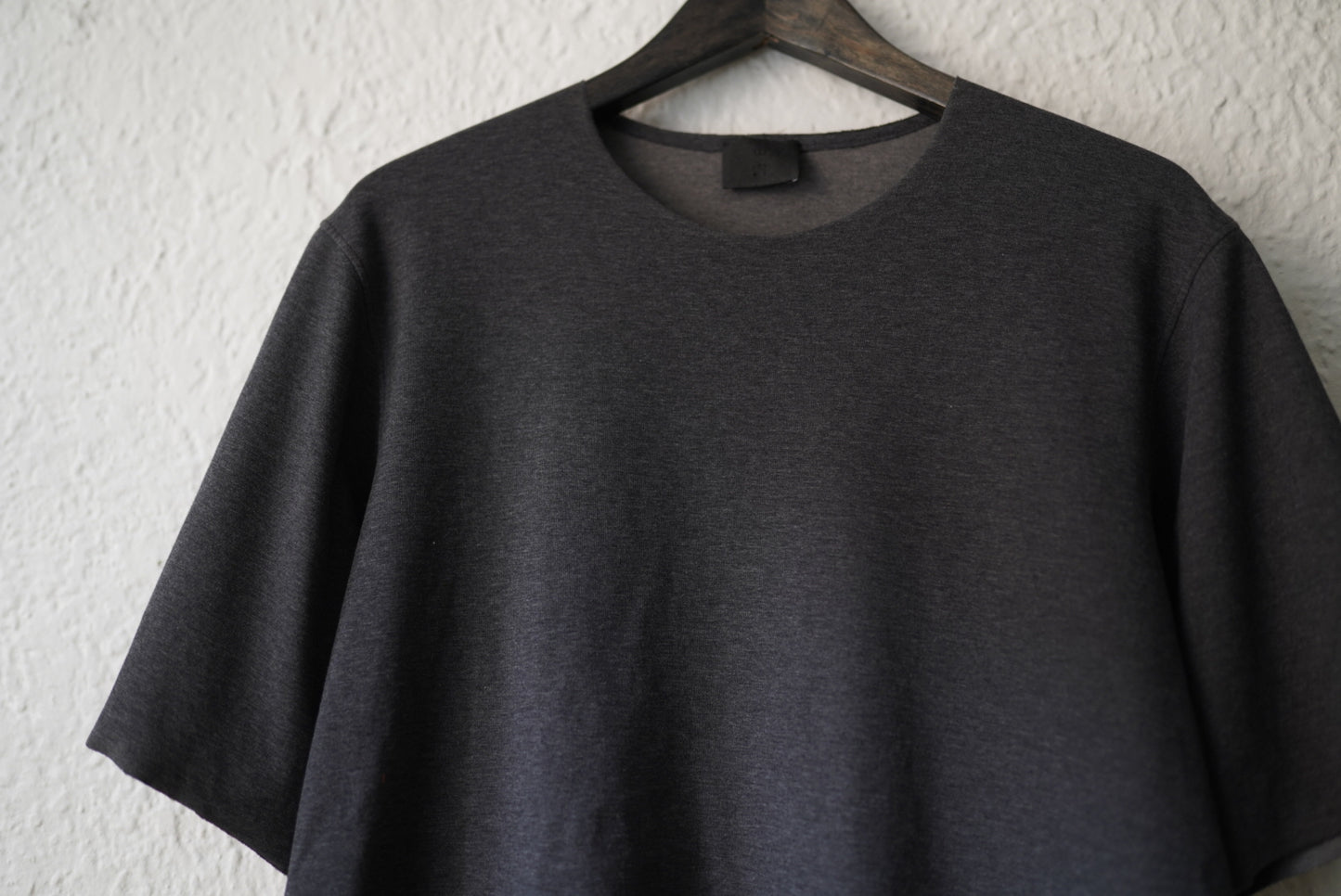 フリーカット強撚ポンチTシャツ グレー / 山内
