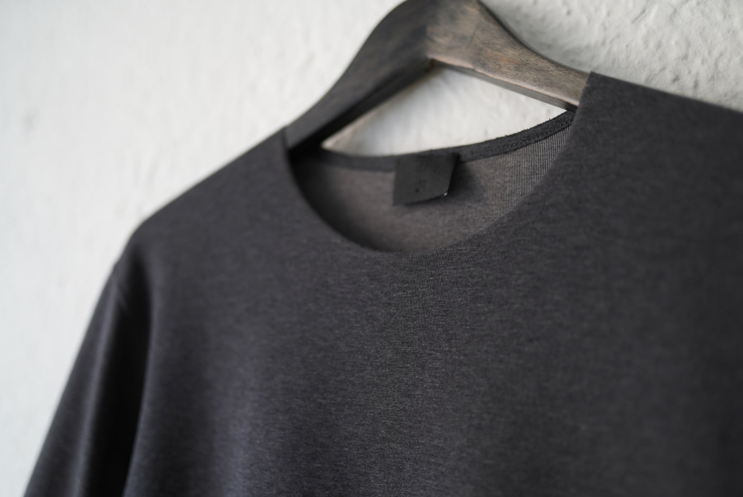 フリーカット強撚ポンチTシャツ グレー / 山内