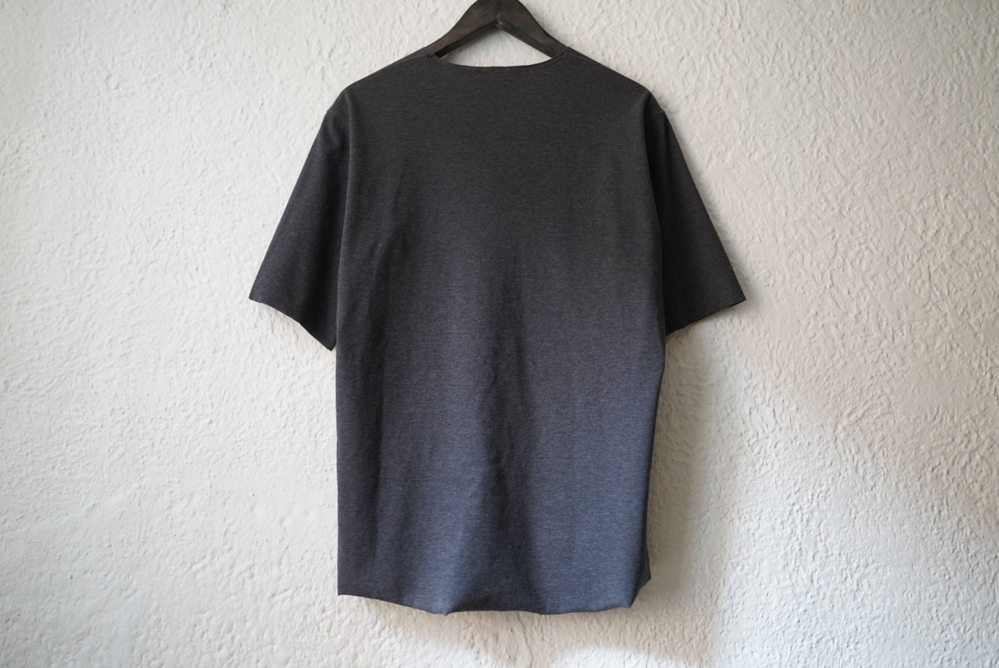 フリーカット強撚ポンチTシャツ グレー / 山内